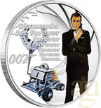 7-Coin-Set Silbermünzen Tuvalu James Bond 007 - Sean Connery 2024 - coloriert - proof