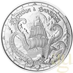 1 Unze Silbermünze EC8 Antigua & Barbuda - Rum Runner and Kraken 2024