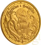 1 Unze Goldmünze EC8 Antigua & Barbuda - Rum Runner and Kraken 2024
