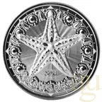 1 Unze Silbermünze EC8 Montserrat - Starfish 2024