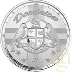 1 Unze Silbermünze EC8 Dominica - Coat of Arms 2024