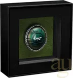 1.5 Unzen Silbermünze Tuvalu Teenage Mutant Ninja Turtle Domed Shell 2025 - Antik Finish