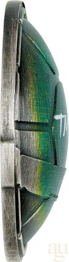 1.5 Unzen Silbermünze Tuvalu Teenage Mutant Ninja Turtle Domed Shell 2025 - Antik Finish