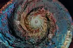 5 Unzen Silbermünze Australien Extragalactic Patinaed 2025 - coloriert mit Diamanten