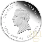 Silbermünze Australien Lunar III Ziege 2027 - polierte Platte - Three Coin Set
