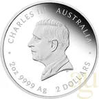 Silbermünze Australien Lunar III Ziege 2027 - polierte Platte - Three Coin Set