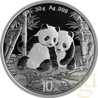 30 Gramm Silbermünze China Panda 2026