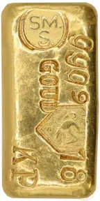 100 Gramm Goldbarren Schöne Edelmetaal B.V.