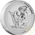 1 Unze Silbermünze Australien Wedge Tailed Eagle 2025 Ultra High Relief - polierte Platte