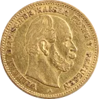5 Mark Goldmünze Wilhelm I von Preußen