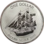 1/4 Unze Silbermünze Cook Islands