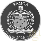 1 Unze Silbermünze Samoa Golden Eagle 2025