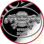 1 Unze Silbermünze Somalia Elefant 2026 - WMF Berlin