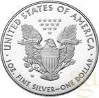 1 Unze Silbermünze American Eagle 2021