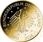 50 Euro Goldmünze Deutsches Handwerk - Gestaltung 2026 (A)