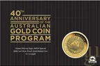 1 Unze Silbermünze Australien Nugget 40 Jahre 2026 ANDA Special teilvergoldet - Coincard