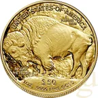 1 Unze Goldmünze American Buffalo 2023 polierte Platte