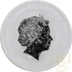 1 Unze Silbermünze Tuvalu - Gods of Olympus - Hades 2021