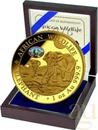 1 Unze Goldmünze Somalia Elefant 2026 - ANA Pittsburgh