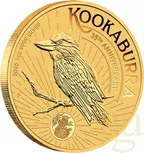 1 Unze Silbermünze Australien Kookaburra 2025 ANDA Special - teilvergoldet