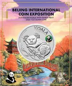 1 Unze Silbermünze Australien Koala 2025 - Panda Privy Mark