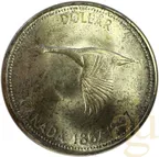 1 Dollar Silbermünze Kanada