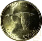 1 Dollar Silbermünze Kanada