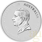 1 Kilogramm Silbermünze Australien Lunar III Pferd 2026 - coloriert