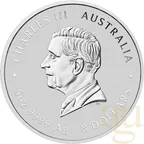 5 Unzen Silbermünze Australien Lunar III Pferd 2026 - coloriert