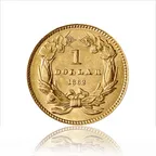 1$ Goldmünze Indian Princess Head