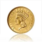 1$ Goldmünze Indian Princess Head