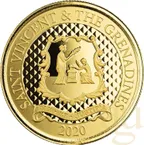 1 Unze Goldmünze EC8 St. Vincent & the Grenadines - Pax Et Justitia 2020