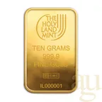 10 Gramm Goldbarren The Holy Land Mint - Dove of Peace