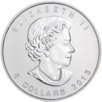 1.5 Unzen Silbermünze Kanada Polarbär 2013