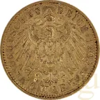 10 Mark Friedrich Grossherzog von Baden J190 (1902-1907)