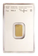 2 Gramm Goldbarren Münze Österreich