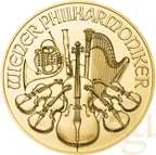 1/2 Unze Goldmünze Wiener Philharmoniker 2025