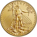 1 Unze Goldmünze American Eagle 2020