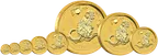 2 Unzen Goldmünze Australien Lunar II Affe 2016