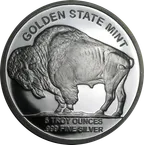 5 Unzen Silber American Buffalo Round