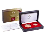 1,25oz Goldmünzenset Wiener Philharmoniker 2014 polierte Platte - 25 Jahre