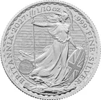 1/10 Unze Silbermünze Britannia 2027