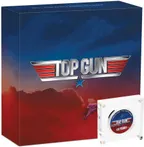 1 Unze Silbermünze Tuvalu 40 Jahre Top Gun - coloriert