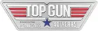 1 Unze Silbermünze Tuvalu 40 Jahre Top Gun Logo - coloriert