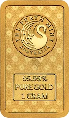 1 Gramm Goldbarren Perth Mint - Lakshmi