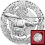20 Euro Silbermünze Österreich Sternzeichen - Schütze 2026 - polierte Platte
