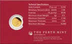 0,5 Gramm Goldmünze Australien Lunar III Ziege 2027 - polierte Platte