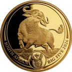 1 Unze Goldmünze Südafrika Big Five Büffel 2026 proof