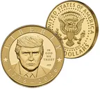 1 Unze Goldmünze America 250 Jahre Jubiläum USA - Präsident Donald J. Trump 2026 – Polierte Platte