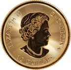 1/4 Unze Goldmünze Kanada White Falcon 2016